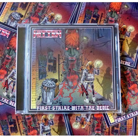 Hitten - First Strike with the Devil CD